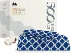 100% Cotton Printed Bed Sheets for California King Bed - 500 Thread Count 4 PC C
