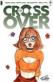 Velma Scooby Doo Crossover #6 Blank Original Sketch By Nick Alan Foley W/COA