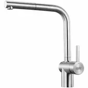 Franke Atlas Neo Gooseneck Swivel Pull - Out Mixer Tap - Stainless Steel