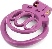 Lightweight Cock Cage Chastity Cage Invisible Lock BDSM Bondage Device Sexy Urethral Lock with 4 Rings Man Penis Exercise Bondage Gear & Accessories Sex Toys
