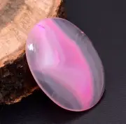 122.80 Carat Natural Designer Pink White Druzy Agate Top Quality Cabochon Gem