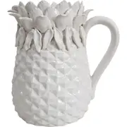 LVD Pineapple Jug Ivory Decorative Tabletop Home/Kitchen Tableware/Serveware