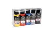 Vallejo 62103 Premium Colour Metallics 5 Colour Set Acrylic Airbrush Paint