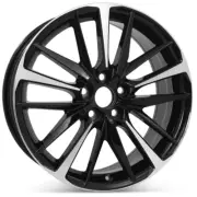 New 19" x 8" CNC Black Alloy Replacement Wheel Rim for 2018-2023 Toyota Camry (for: Toyota)