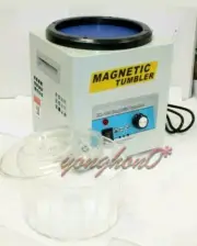 Magnetic Tumbler Jewelry Polisher Machine Finisher 180mm JX-185 Time Control