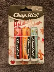 Chapstick 3 Piece Holiday Set Cocoa + Caramel Cream + Holiday Cinnamon