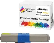 Yellow Compatible Toner Cartridge for OKI 44469755 (2,000 Pages) for OKI C310 C310dn C330 C330dn C331dn MC361 MC361dn MC362dn MC362dnw MC362w