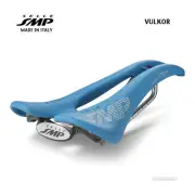 NEW Selle SMP VULKOR Saddle : LIGHT BLUE - MADE IN iTALY!