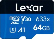 633X 64GB Micro SD Card, Microsdxc UHS-I Card W/O SD Adapter, Microsd Memory Car