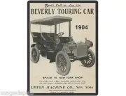 1904 Beverly Touring Car Auto Ad Beverly, MASS Refrigerator / Tool Box Magnet