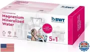 BWT Magnesium Mineralized Water Filter, 6-Pack - Long Life Mg2+ Cartridge for