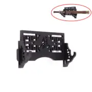 Black Samurai Sword Holder Stand Tanto Katana Bracket Wall Mount Rack 龍 1 Tier