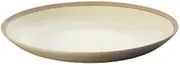 Modern Contrast Lumino Cream Pasta (Shallow), 8.7 x 1.3 inches (22 x 3.3 cm), Western Tableware, Cafes, Restaurants, Restaurants, Commercial Use