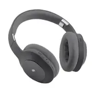 Wireless Over Ear Bluetooth Headphones Active Noise Cancelling for Travel Home Office-Grey