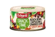 Edgell Black Beans Capsicum & Charred Corn With Zesty Salsa 70gm x 12