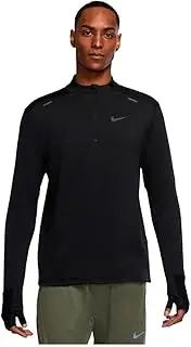 [Nike] Therma-FIT Repel Element Men's 1/4-Zip Running Top, Black