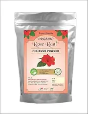 Evika Hibiscus Flower Powder, Organic Hibiscus Rosa-Sinensis for Hair & Skin Care, Exfoliates the Dead Skin Cells, Prevents Premature Greying, Cruelty-Free & Vegan…(500gm)