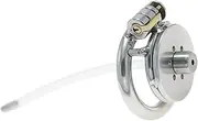 SM Bondage Beginner Flat chastity lock chastity device penis cage transvestite props sex tool adult toy 5mm novice SM Games toys