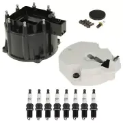 Distributor Rotor Cap & Spark Plugs Kit ACDelco For Corvette 5.7 1988-1991 VIN 8