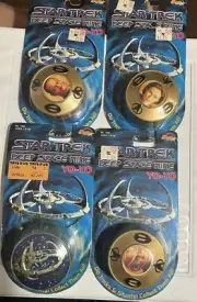 Star Trek Deep Space Nine DS9 Yo-Yo Set Station, Sisko Kira & Quark yoyo Spectra