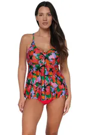 Sunsets Escape Tori Tankini in Hummingbird Cove at Nordstrom, Size 16