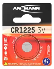 Ansmann Lithium CR1225 Consumer battery coin cell child proof packaging