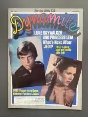 1983 November Dynamite Magazine Book Return of the Jedi & Iron On Vol 7 No 4 NEW