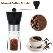 Manual Coffee Grinder with Ceramic Burrs Hand Coffee Mill Portable Coffee weLVC