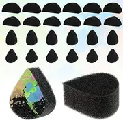 JJUNW Pack of 24 Face Painting Sponges, High Density Painting Sponge, School Sponges, Art for DIY Painting, Make-Up, Face Paint, Christmas Body Painting (4 Shapes)