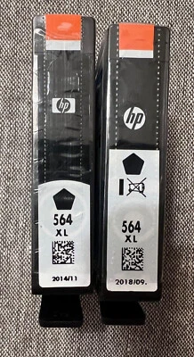HP 564 XL Black Ink Catridge Genuine Sealed