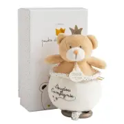 DOUDOU ET COMPAGNIE,LITTLE KING BEAR - Music box, , DC3521