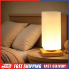 Table Lamp 3 Way Dimmable Bedside Small Lamp for Living Nursey Room College Dorm