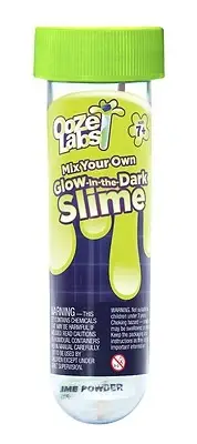 Mix Your Own Glow in the dark Slime Ooze Lab Thames & Kosmos Science Kit 575005