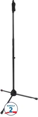 Gator Frameworks GFW-MIC-2100 Deluxe Tripod Mic Stand (2-pack)