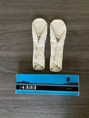 Bloch "Dansoft" Full Sole Ballet Shoes White Size 7A S0205L New in Box