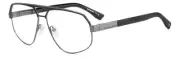 DSQUARED2 D2 0121 V81 DARK RUTHENIUM BLACK 60/14/140 MAN Eyewear Frame