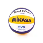 MIKASA 超纖皮製比賽及沙灘排球 黃藍白