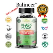 Black Maca - Testosteron Booster, Enhance Stamina, Energy, Performance