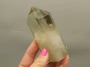 Natural Smoky Quartz Crystal Polished Point 3.6 inch Tower #O9