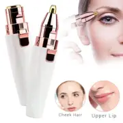 2 in1 Brows Trimmer Facial Eyebrow Electric Razor Hair Remover Epilator Women RK