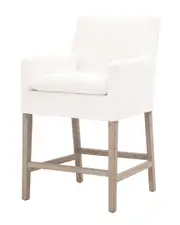 Essentials For Living Drake Slipcover Counter Stool