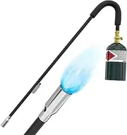 Houseables Weed Torch Propane Burner, Gas Vapor, Black, 20,000 BTU, 34 Inches Long, Outdoor Garden Weeds Killer, Ergonomic Handle, Self Igniting, Trigger Start, Patio Dragon Weeder