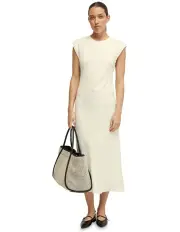 [Oxford] Isabel Linen Dress in Ivory