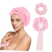 Satin Bonnet for Women, Silk Hair Bonnet for Sleeping Night Sleeping Cap with