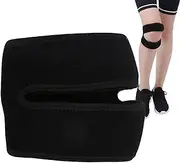 Knee Brace, Adjustable Knee Compression Wrap, Non Slip Elastic Sport Exercise Ligament Sleeves for Running, Soccer, Cycling, Men, Women