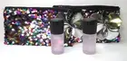 MAC GIFT SET SEQUIN MAKEUP BAG & PREP+ PRIME FIX+ LAVANDER *LOT OF 2*