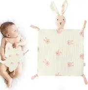 Sleep Comfort Towel,Soft Breathable Soothing Towel Appeasing Toy | Lovely Rabbit Security Kids Comforter Soothing Sensory Toy Borato