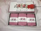 YARDLEY RED ROSES SOAPS - 3 ARE NEW IN BOX