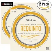 2-PACK D'Addario EJ94 Silver Plated Copper Requinto Guitar Strings
