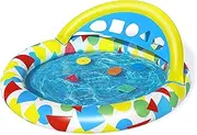Bestway Splash and Learn Kiddie Pool, 120 x 117 x 46 cm